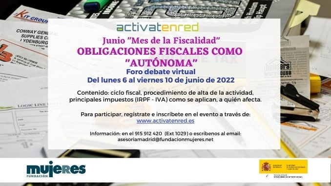 Grupo ActivatenRed_Principales obligaciones fiscales como autónoma