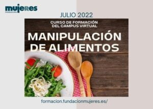 Curso online "Manipulación de alimentos" (julio 2022)