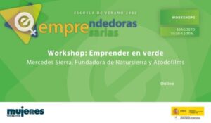 EscuelaVerano-Workshop: Emprender en Verde