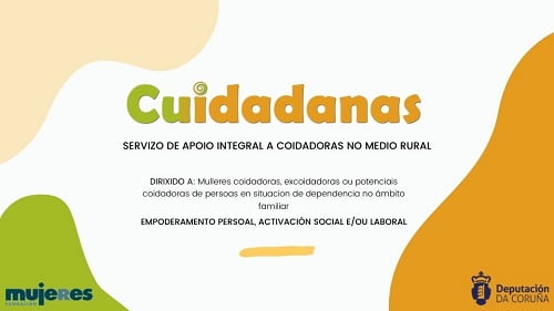 Fundación Mujeres continua, un ano mais, co Servizo de Apoio Integral a Coidadoras no Medio Rural na Provincia da Coruña