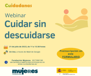 Webinar: "Cuidar sin descuidarse"