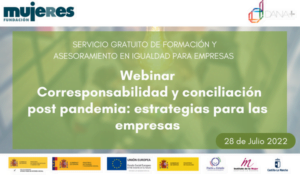 Webinar "Corresponsabilidad y conciliación post pandemia: estrategias para las empresas"