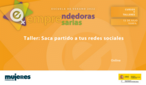 EscuelaVerano-Taller: Saca partido a tus redes sociales