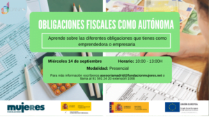 Taller: Obligaciones fiscales como autónoma