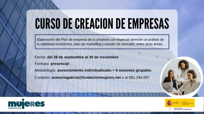 Curso de Creación de Empresas en A Coruña