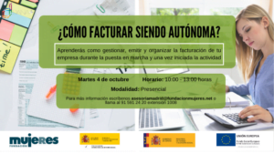 Taller: ¿Cómo facturar siendo autónoma?