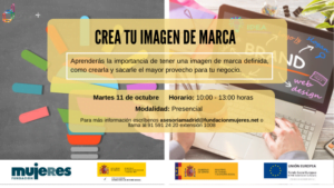 Taller: Crea tu imagen de marca