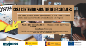 Taller práctico: Crea contenido para tus redes sociales