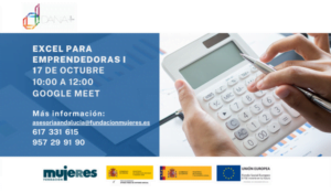 Taller online: Excel para emprendedoras I