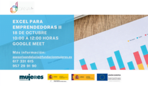 Taller online: Excel para emprendedoras II