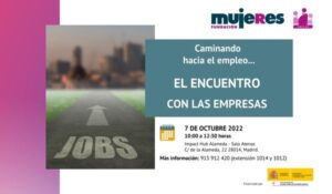 Caminando hacia el empleo… el encuentro con las empresas en Madrid