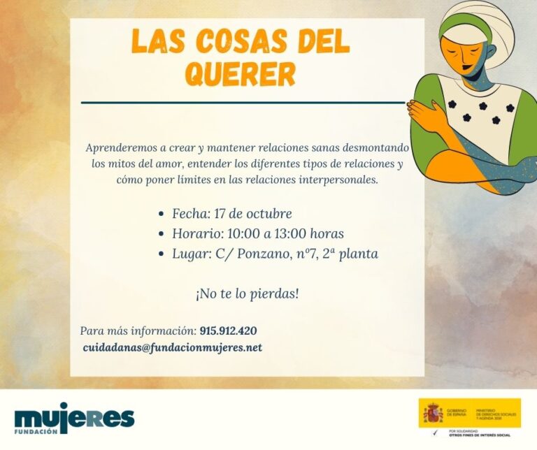 Taller: Las cosas del querer