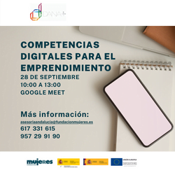 Taller online: Competencias digitales para el emprendimiento