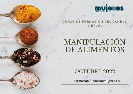 Curso online "Manipulación de alimentos" (Octubre 2022)