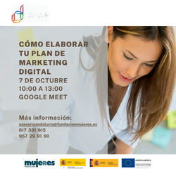 Taller online: Cómo elaborar tu Plan de Marketing Digital
