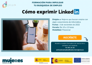 Taller "Cómo exprimir Linkedin para mi búsqueda de empleo"