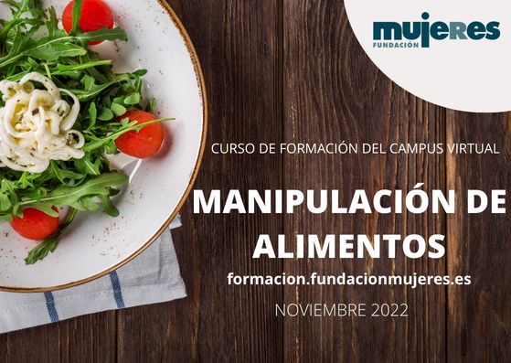 Curso online "Manipulación de alimentos" (Noviembre 2022)