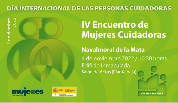 IV Encuentro de  Mujeres Cuidadoras en Extremadura