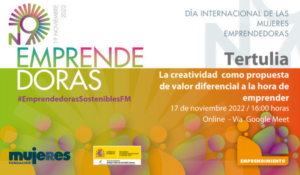 EmprendedorasSosteniblesFM - Tertulia "La Creatividad como propuesta de valor diferencial a la hora de emprender"