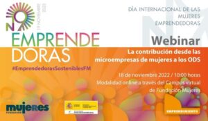 EmprendedorasSosteniblesFM - Taller Webinario : La contribución desde las microempresas de mujeres a los ODS”