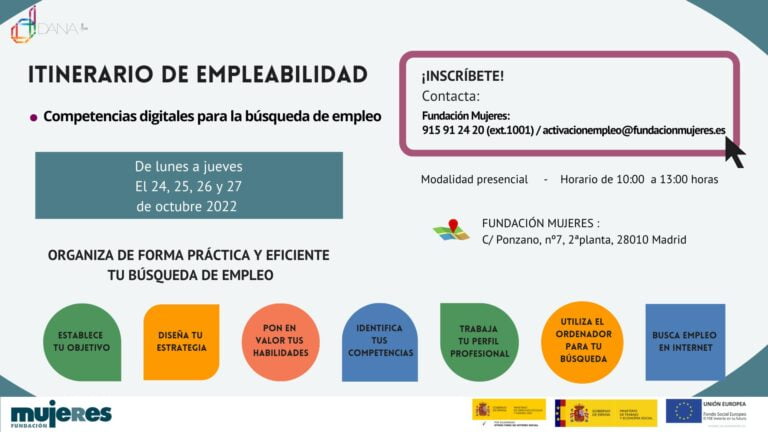 Curso: "Competencias digitales para la búsqueda de empleo"