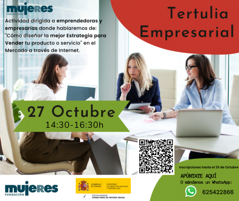 Tertulia: Diseño de la mejor estrategia para vender nuestro producto o servicio
