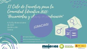 ¡Gracias por vuestra participación en 'Herramientas y claves en coeducación'!