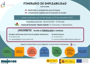 Curso: Itinerario de empleabilidad en Navalcarnero