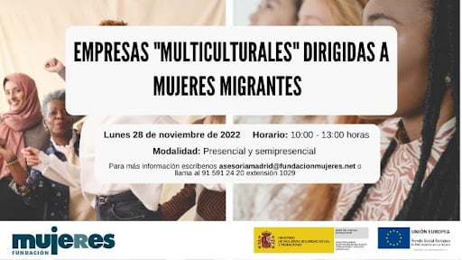 Taller: Empresas "multiculturales" dirigidas a mujeres migrantes