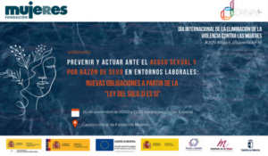 Webinario: Prevenir y actuar ante el acoso sexual y por razón de sexo en entornos laborales