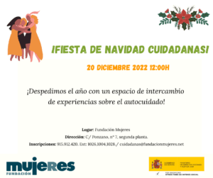 Cierre de programación y fiesta de Navidad en Cuidadanas