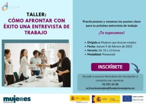 Taller: Cómo enfrentar con éxito una entrevista de trabajo