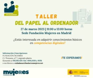 Taller: Del papel al ordenador