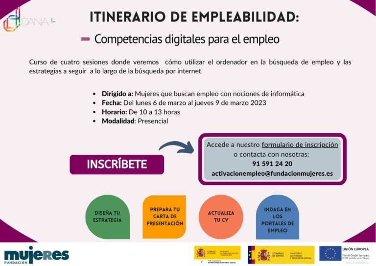 Curso: Competencias digitales para el empleo