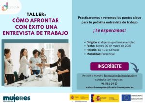 Taller: Cómo enfrentar con éxito una entrevista de trabajo