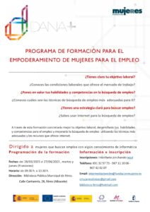 Inicio del Programa de Empoderamiento de Mujeres para el Empleo en Férez (Albacete)