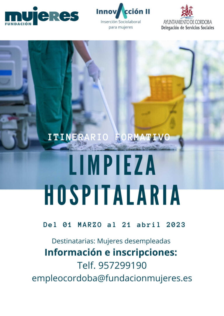 Proyecto Innovacción II: Itinerario Formativo "Limpieza Hospitalaria"