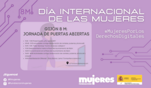 #8M Jornada de puertas abiertas en Fundación Mujeres de Gijón