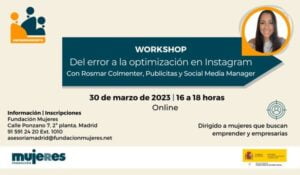 Workshop: Del error a la optimización en Instagram