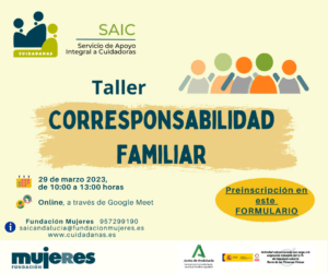 Taller online "Corresponsabilidad familiar"