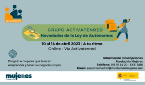 Grupo Activatenred: Novedades de la Ley de Autónomos
