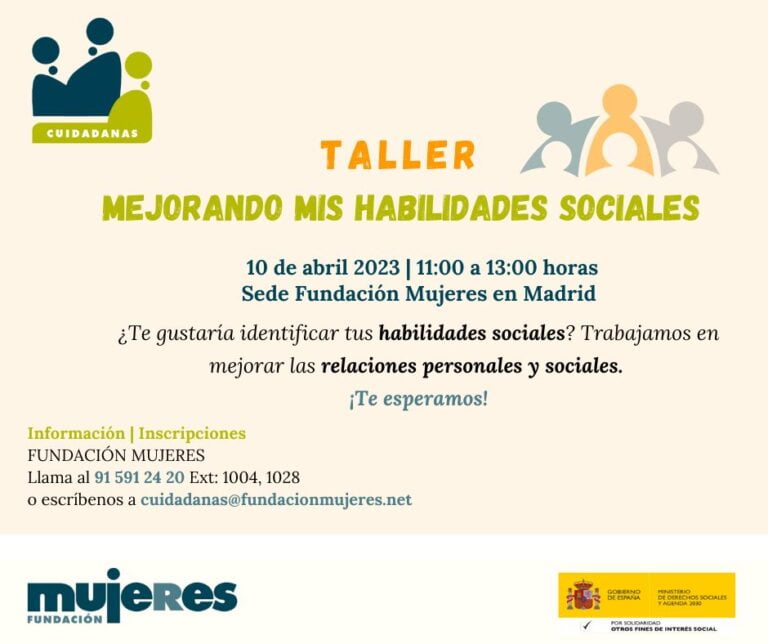 Taller: Mejorando mis habilidades sociales