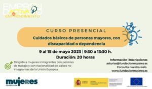 Curso: Cuidados básicos de personas mayores, con discapacidad o dependencia