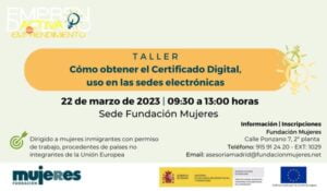 Taller práctico: Cómo obtener el certificado digital, uso en las sedes electrónicas