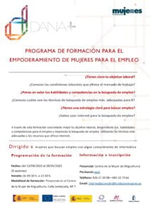 Inicio del Programa de Empoderamiento de Mujeres para el empleo en Miguelturra (Ciudad Real)
