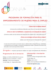 Inicio del Programa de Empoderamiento de Mujeres para el empleo en Argamasilla de Alba (Ciudad Real)