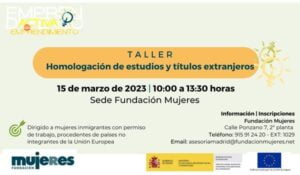 Taller: Homologación de estudios y títulos extranjeros