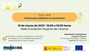 Taller: Claves para elaborar tu currículum