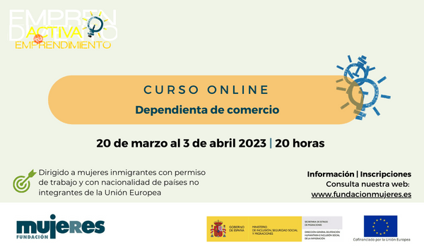 Curso Dependienta de comercio