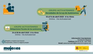 Abierta la inscripción para los grupos Activateenred de Abril